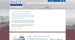 Desktop Screenshot of investsouthwest.co.uk